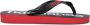 Havaianas Top Logomania 2 Unisex Slippers Zwart Rood - Thumbnail 7