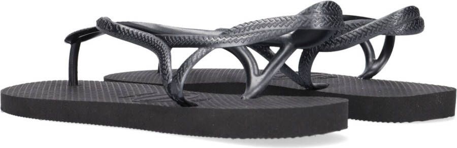HAVAIANAS Zwarte Slippers Luna