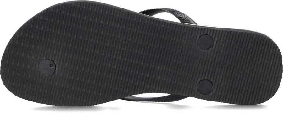 Havaianas Zwarte Teenslippers Slim