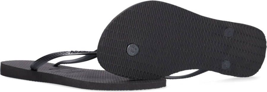 HAVAIANAS Zwarte Slippers Slim Crystal Sw Ii