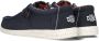 HEYDUDE Instappers Heren Wally Sox Stich Maat: 41 Materiaal: Textiel Kleur: Blauw - Thumbnail 12