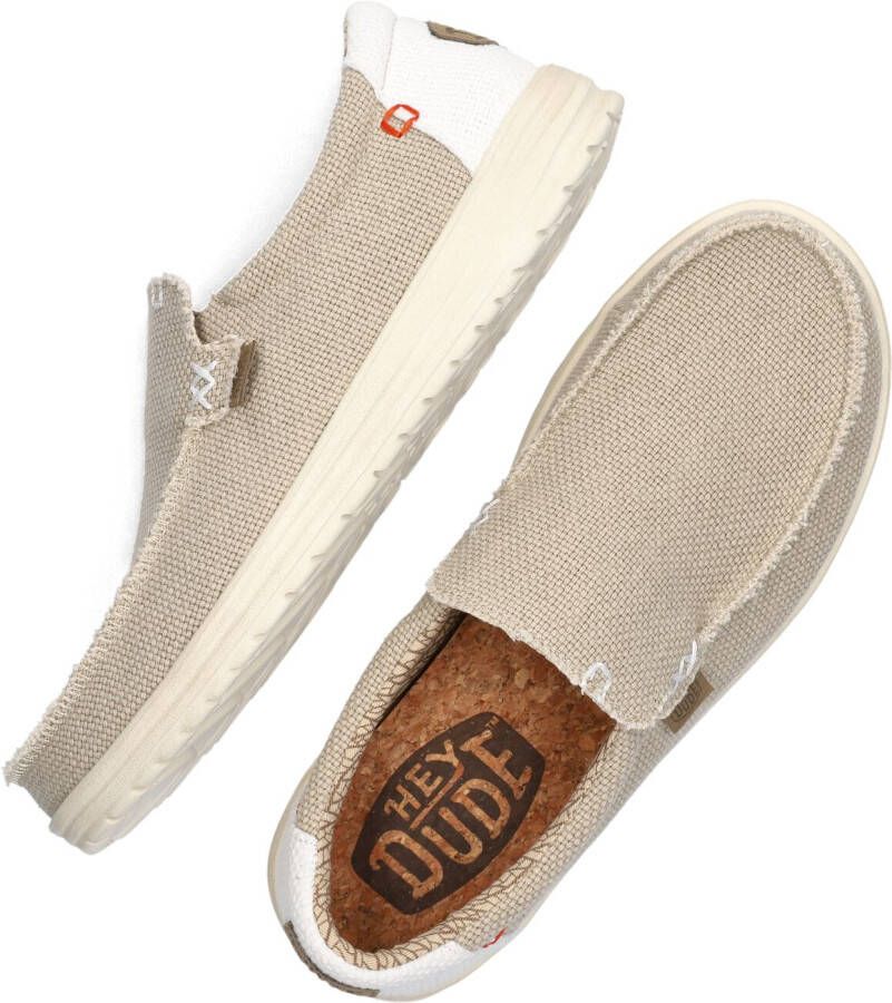 HEYDUDE Witte Instappers Mikka Braided