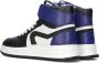 Hip H1012 Hoge sneakers Leren Sneaker Jongens Kids Blauw - Thumbnail 3