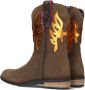 Hip H1700 Cowboylaarzen Western Laarzen Meisjes Kids Bruin - Thumbnail 3