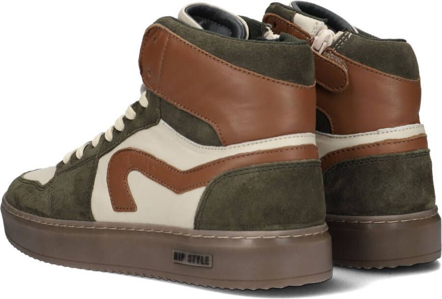 Hip Groene Hoge Sneaker H1665