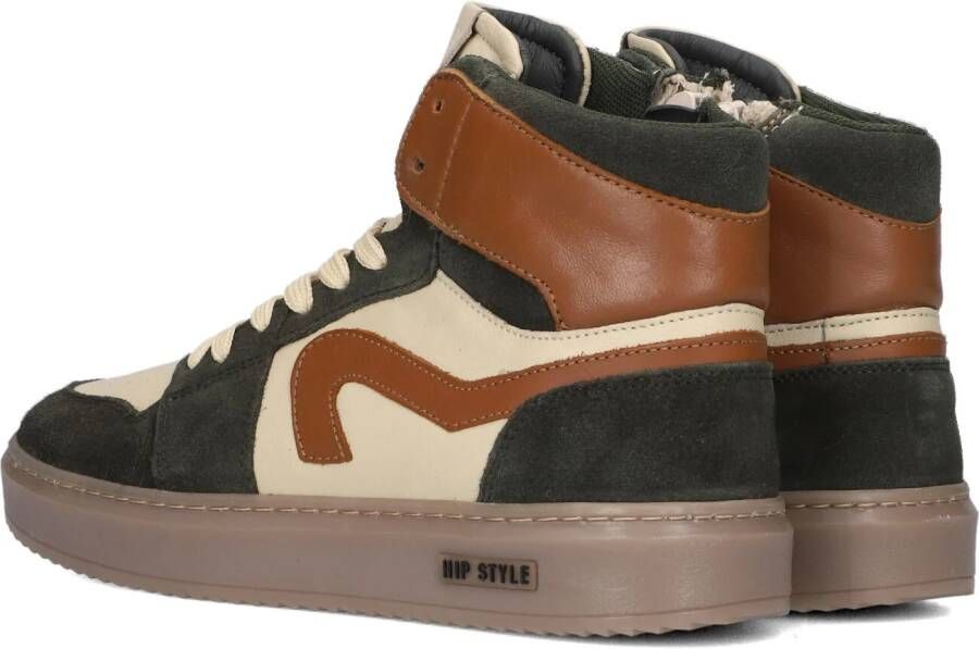 Hip Groene Hoge Sneaker H1665