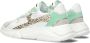 Hip H1096l Lage sneakers Leren Sneaker Meisjes Kids Wit - Thumbnail 3