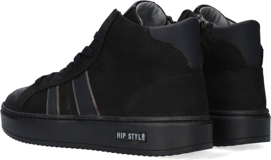 Hip Zwarte Hoge Sneaker H1943