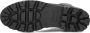 Hip H1626 Veterboots Laarzen Met Veters Meisjes Kids Zwart - Thumbnail 5