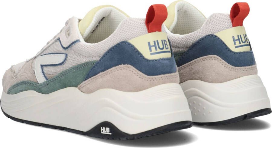 HUB Beige Lage Sneakers Glide-z Men