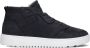 Hub Nevada Hoge sneakers Leren Sneaker Heren Blauw - Thumbnail 3