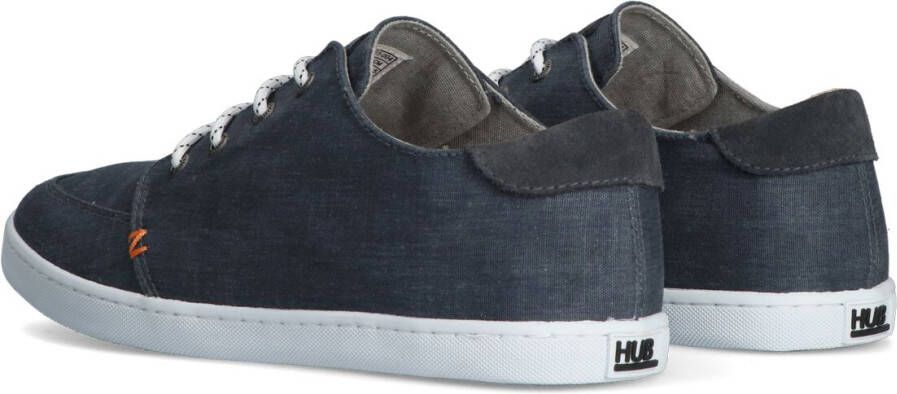 HUB Blauwe Lage Sneakers Boss