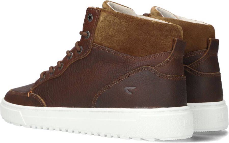 HUB Cognac Hoge Sneaker Dundee