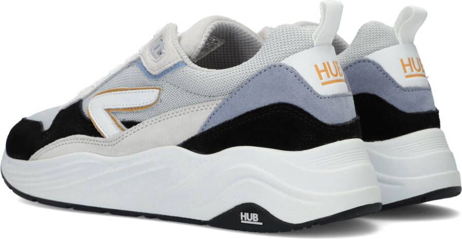 HUB Grijze Lage Sneakers Glide-z Men