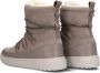 Hub Luna Veterboots Laarzen Met Veters Dames Taupe - Thumbnail 4