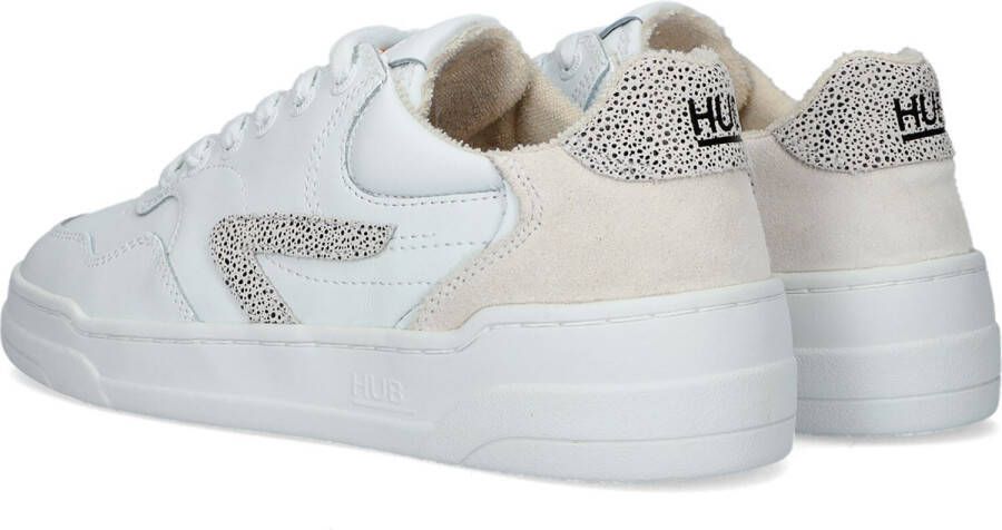 HUB Witte Lage Sneakers Court-z