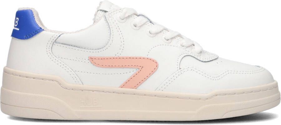 HUB Witte Lage Sneakers Court-z