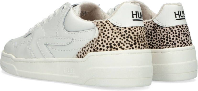 HUB Witte Lage Sneakers Court-z