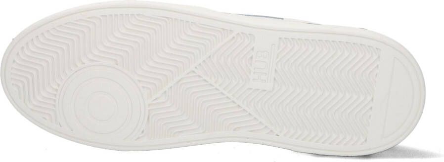 HUB Witte Lage Sneakers Court-z Men