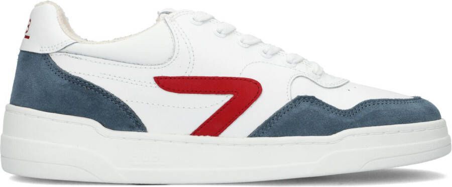 HUB Witte Lage Sneakers Court-z Men