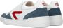 Hub Court-z Men Lage sneakers Leren Sneaker Heren Wit - Thumbnail 4