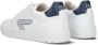 Hub Duke Lage sneakers Leren Sneaker Heren Wit - Thumbnail 6