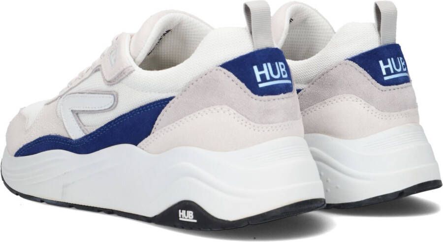 HUB Witte Lage Sneakers Gilde-z Men