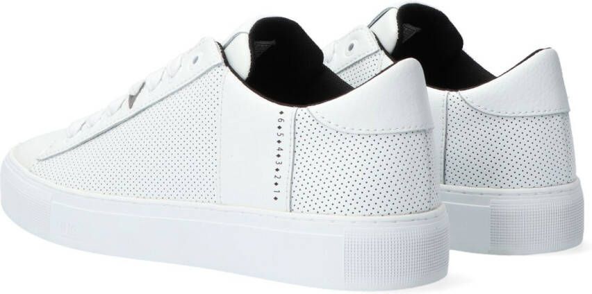 HUB Witte Lage Sneakers Hook-m