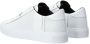 Hub Hook-m Lage sneakers Leren Sneaker Heren Wit - Thumbnail 4