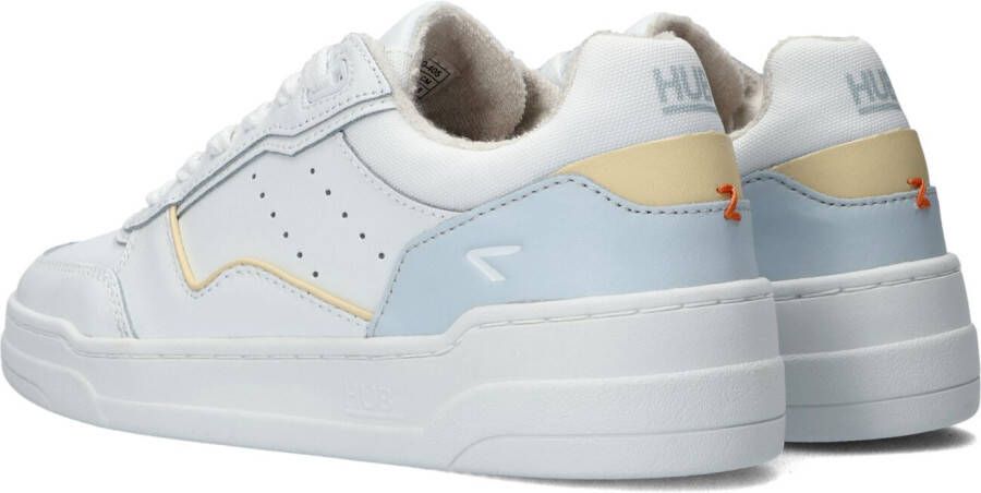 HUB Witte Lage Sneakers Match