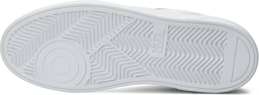 HUB Witte Lage Sneakers Match