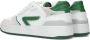 Hub Smash Heren Lage sneakers Leren Sneaker Heren Wit - Thumbnail 4