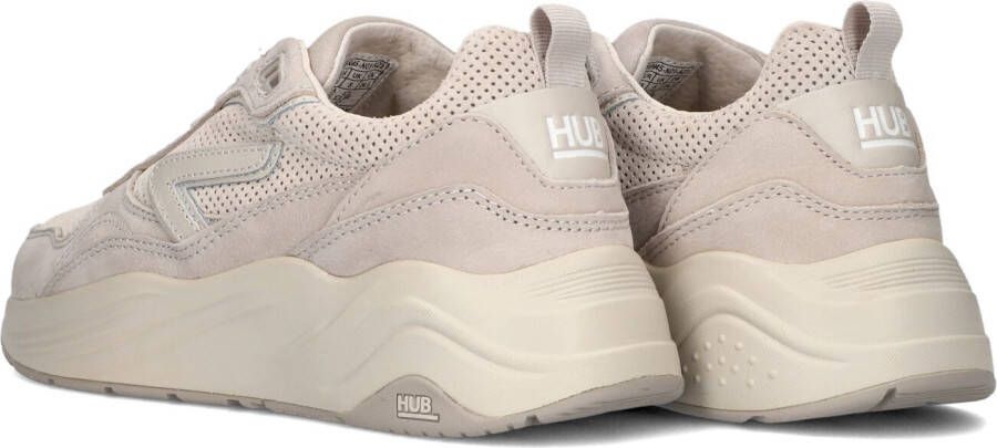HUB Beige Lage Sneakers Gilde-w