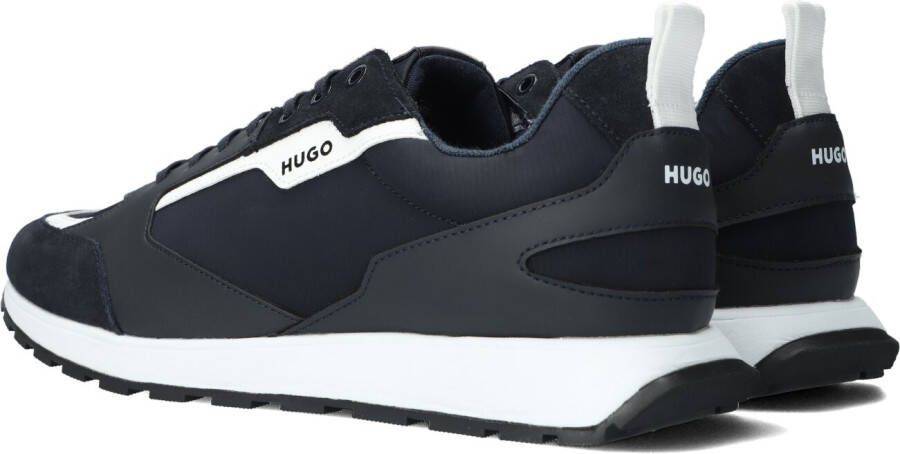 Hugo Blauwe Lage Sneakers Icelin Runn