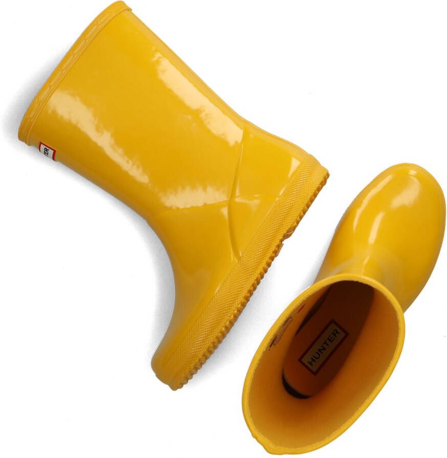 HUNTER Gele Laarzen Kids First Classic Gloss
