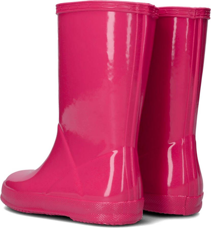 HUNTER Roze Laarzen Kids First Classic Gloss