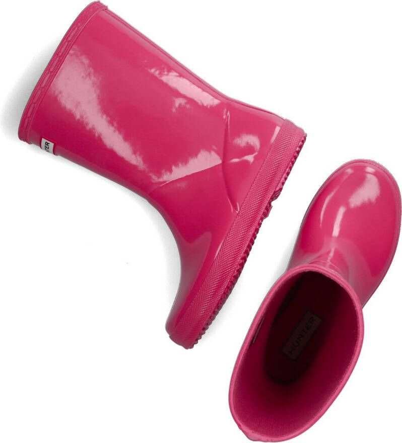 HUNTER Roze Laarzen Kids First Classic Gloss