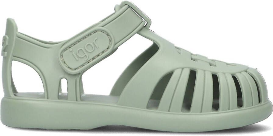 IGOR Groene Sandalen Tobby Solid