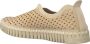 Ilse Jacobsen Instappers Dames Instapschoenen Damesschoenen Canvas Tulip3275 Gebroken wit - Thumbnail 6