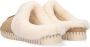 Ilse Jacobsen Pantoffels Dames Sloffen Instappers Suède Harde zool Open hiel Tulip 3871 Beige - Thumbnail 7