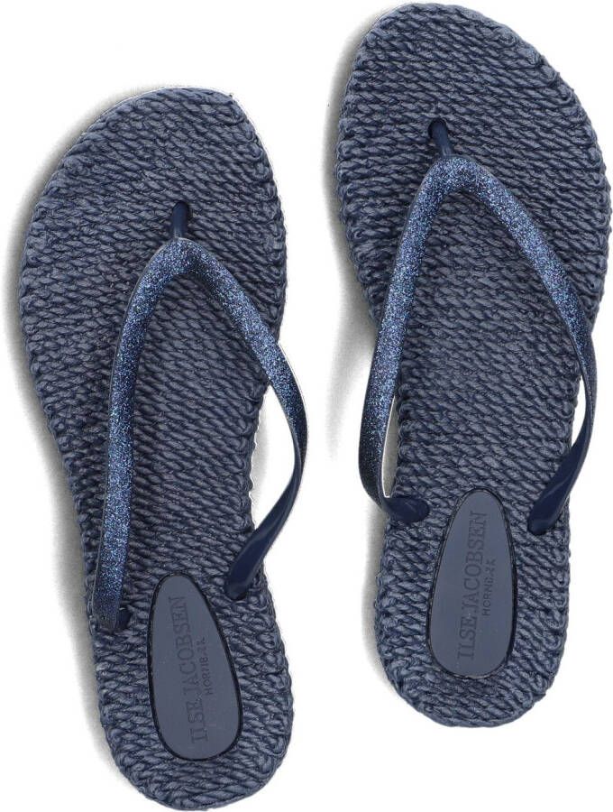 ILSE JACOBSEN Blauwe Slippers Cheerful01