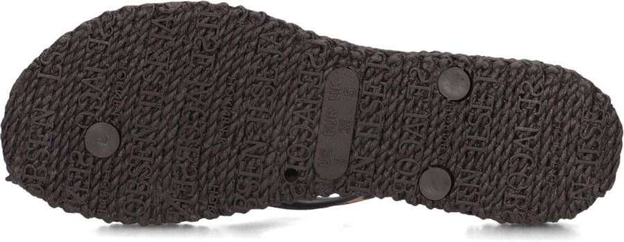 ILSE JACOBSEN Bruine Slippers Cheerful01p