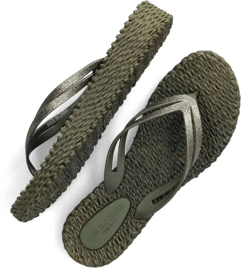 ILSE JACOBSEN Groene Slippers Cheerful13