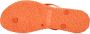ILSE JACOBSEN Teenslippers Dames Cheerful01 Maat: 41 Materiaal: Rubber Kleur: Oranje - Thumbnail 7