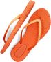 ILSE JACOBSEN Teenslippers Dames Cheerful01 Maat: 41 Materiaal: Rubber Kleur: Oranje - Thumbnail 8