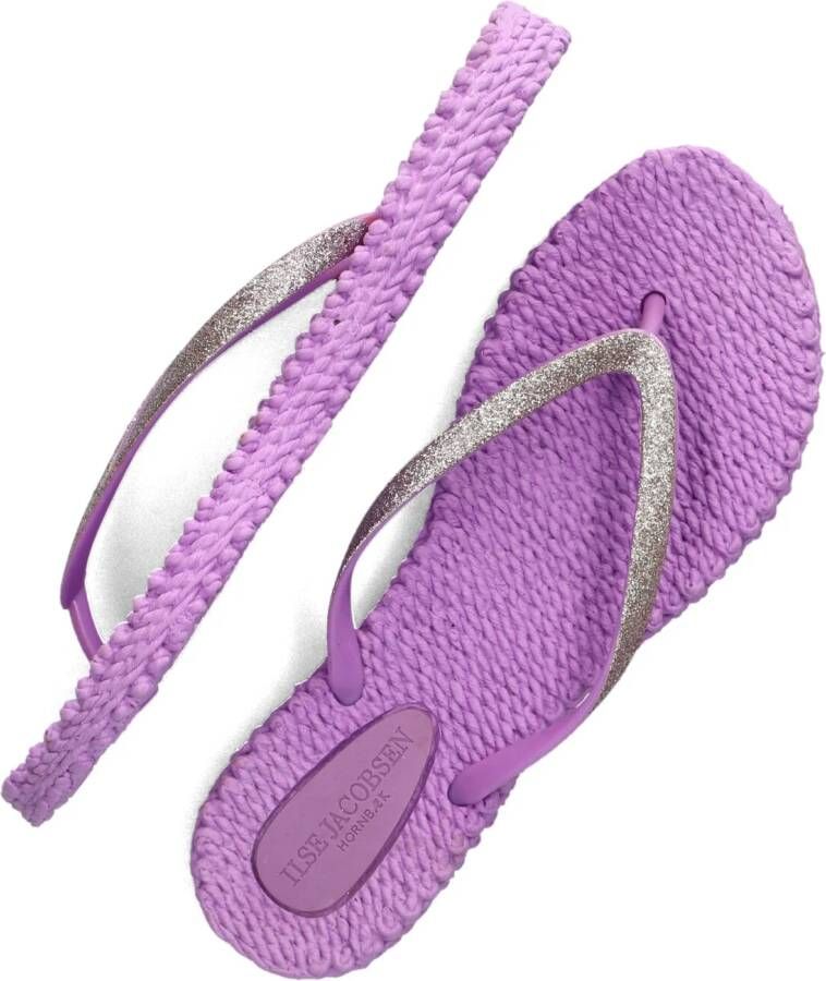 ILSE JACOBSEN Paarse Slippers Cheerful 01
