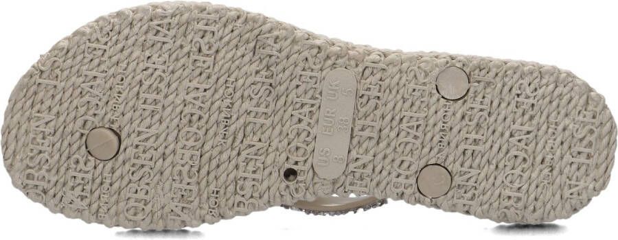 ILSE JACOBSEN Taupe Teenslippers Cheerful03g