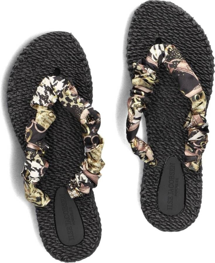 ILSE JACOBSEN Zwarte Slippers Cheerful05