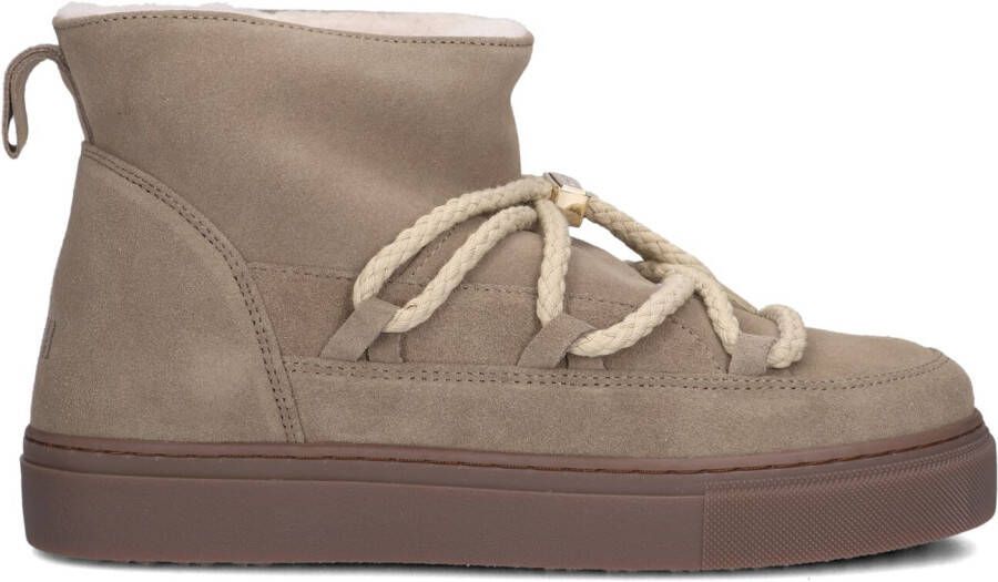 INUIKII Vachtlaarzen Dames Classic Low Maat: 36 Materiaal: Suède Kleur: Beige