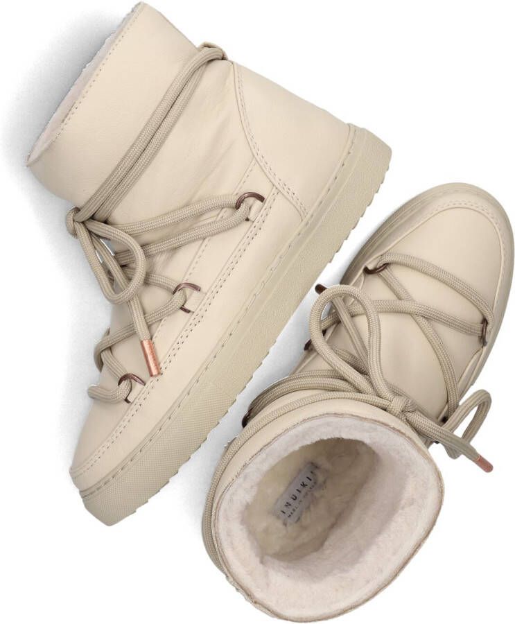 INUIKII Witte Laarzen Full Leather